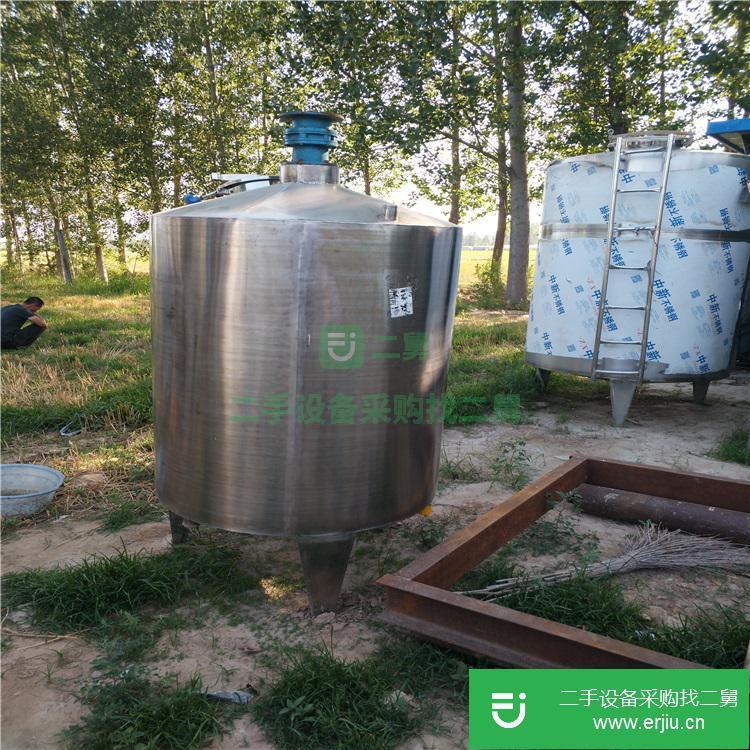 304不銹鋼配料攪拌罐 二手電加熱攪拌罐 衛生級食品不銹鋼儲罐
