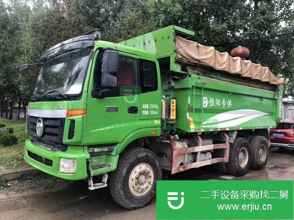 轉(zhuǎn)讓國五18年歐曼，環(huán)保大箱，5米8自卸車手續(xù)齊全無事故