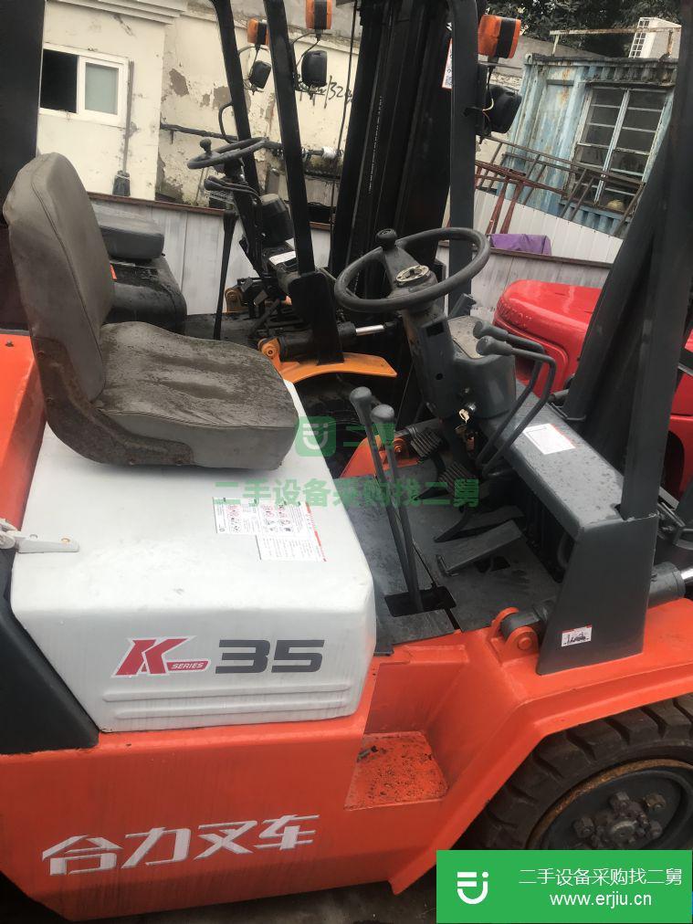 轉讓9成新二手合力CPCD35 3.5噸內燃叉車