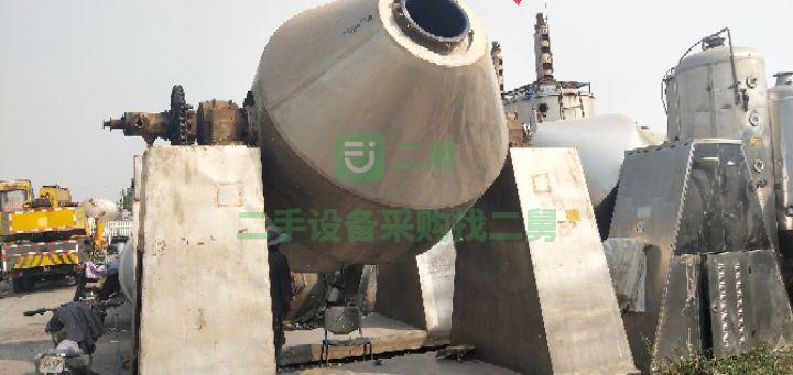 出售二手9成新搪瓷雙錐干燥機