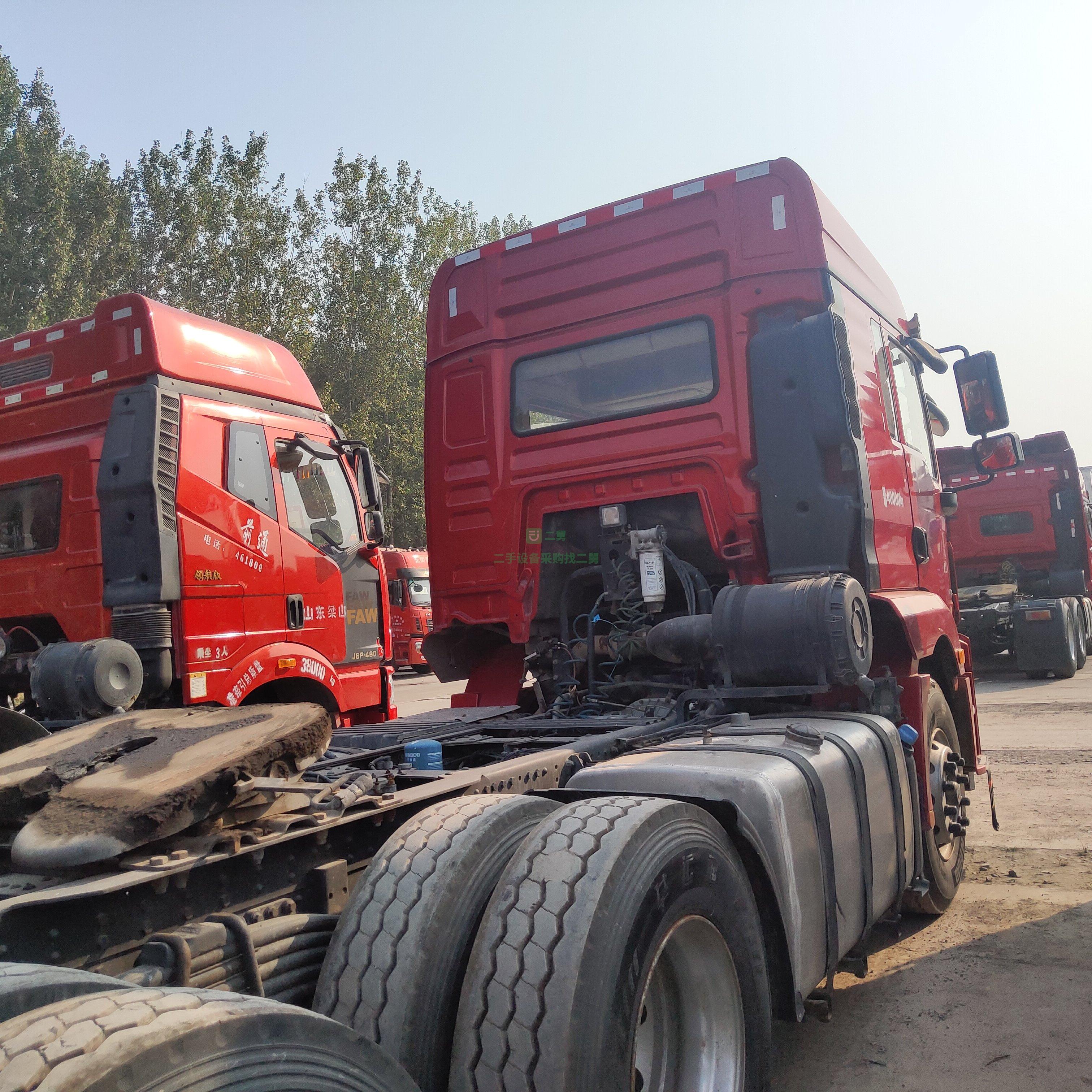 急售8成新二手牽引車 德龍新M3000 430馬力陜汽德龍新M3000山東省濟寧市