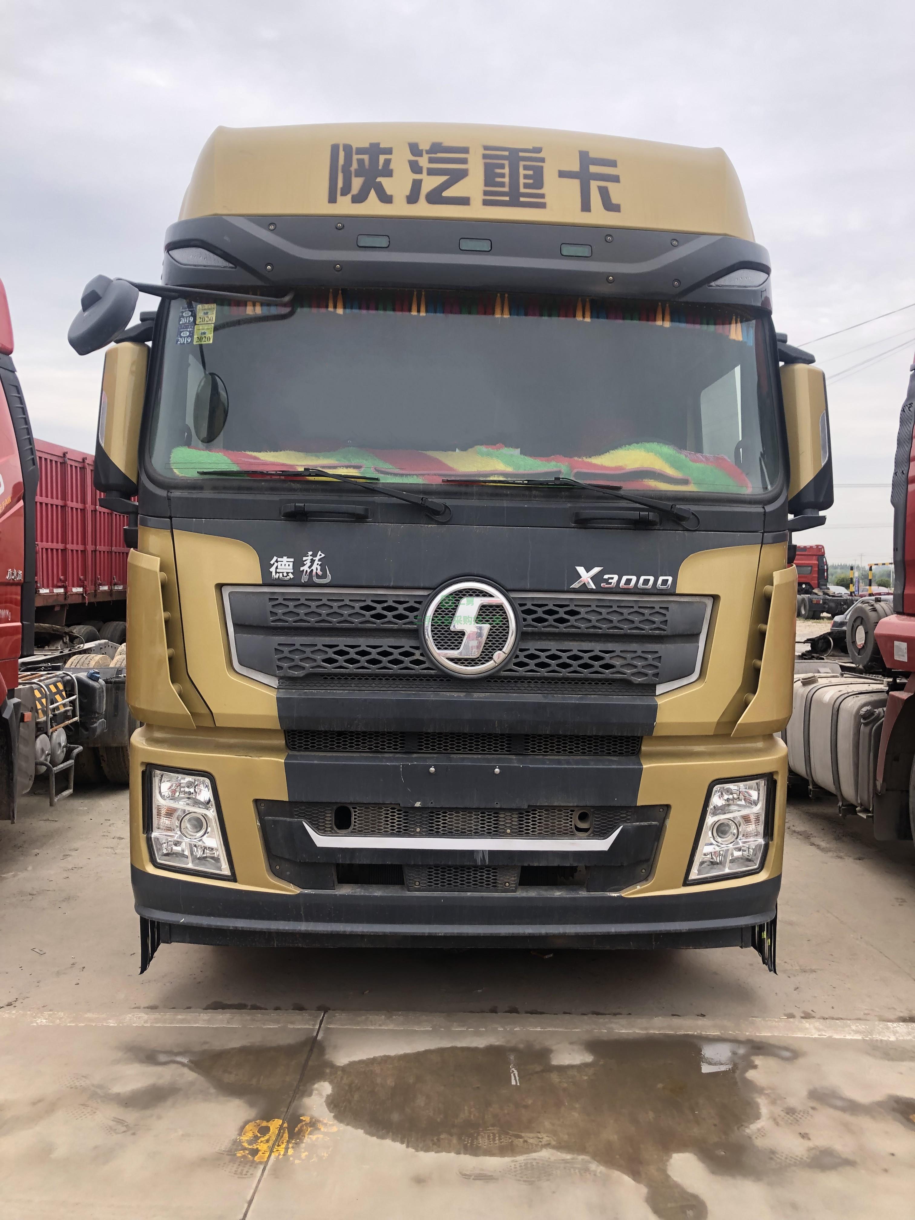 急售公司扣押車陜汽德龍500馬力國五雙驅(qū)手續(xù)全能過戶