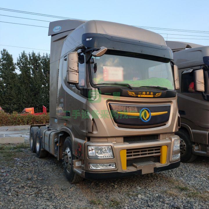 分期銷售二牽引車頭 東風天龍旗艦牽引車雙驅輕體 520馬力