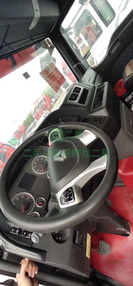 急售9成新牽引車重汽汕德卡牽引車頭雙驅輕體 支持分期