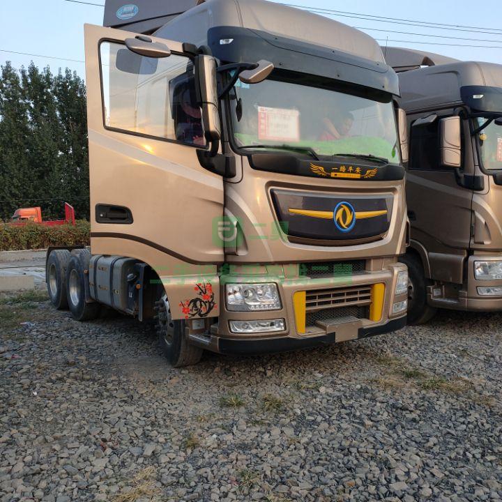 分期銷售二牽引車頭 東風天龍旗艦牽引車雙驅輕體 520馬力