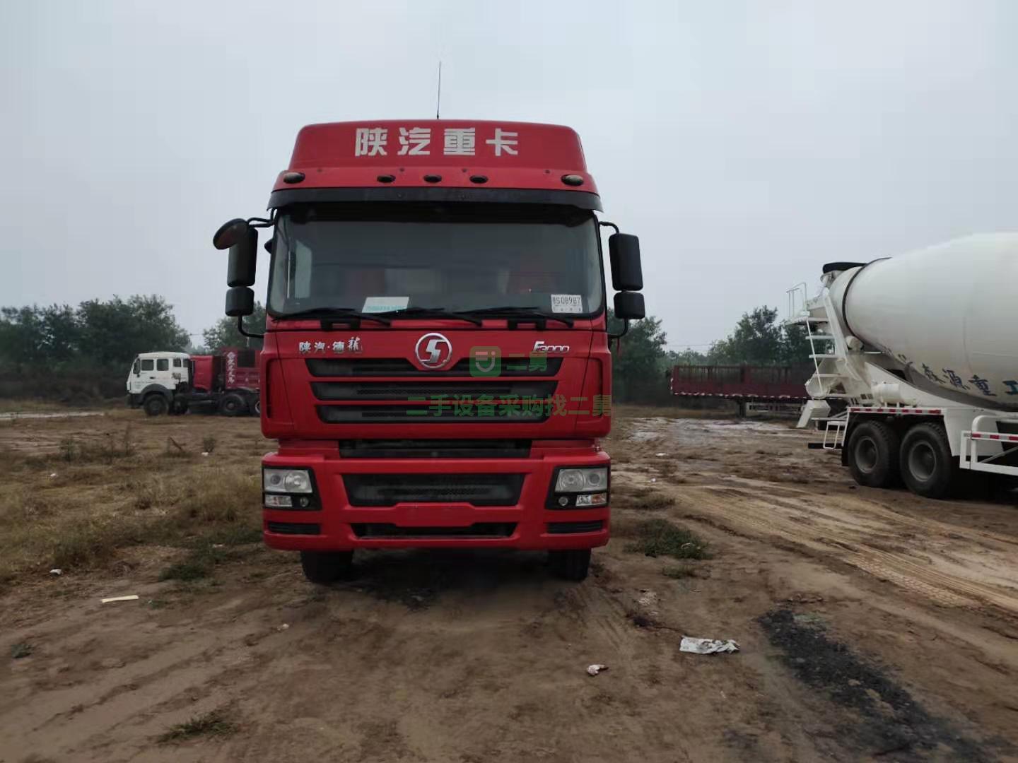 急售9成新散裝水泥罐車陜汽德龍前四后八山東省濟寧市