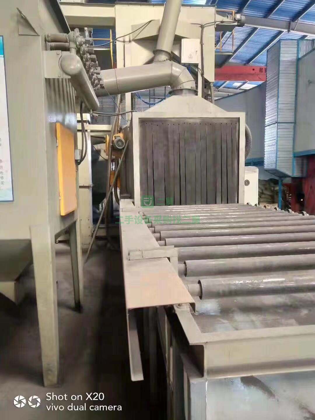 急售9成新通過式拋丸機1513江蘇省蘇州市