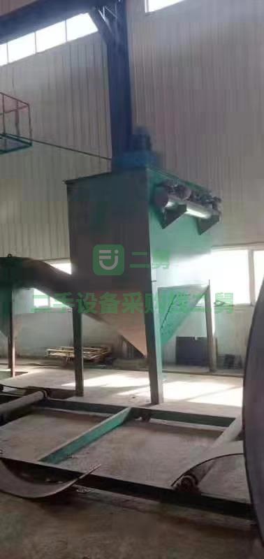 急售9成新鋼構(gòu)通過(guò)式拋丸機(jī)1820河北省滄州市