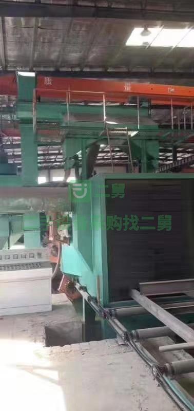 急售9成新鋼構(gòu)通過(guò)式拋丸機(jī)1820河北省滄州市