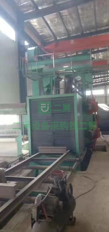 急售9成新鋼構(gòu)通過(guò)式拋丸機(jī)1820河北省滄州市