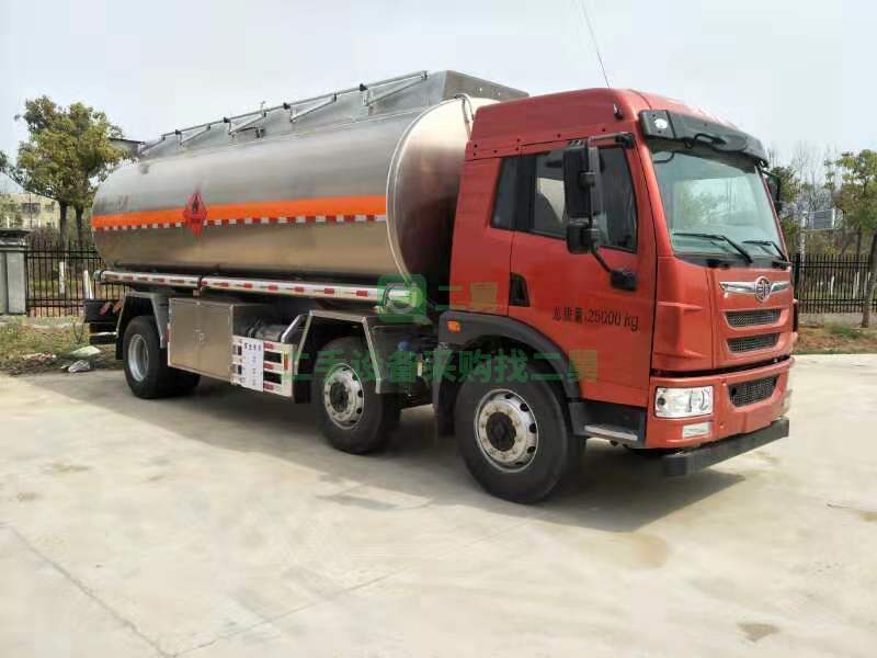 急售9解放悍V鋁合金運油車20噸山東