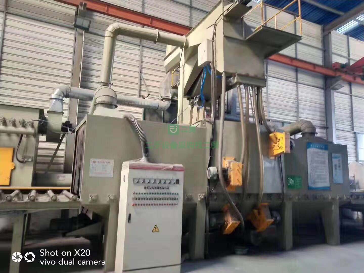 急售9成新通過式拋丸機1513江蘇省蘇州市