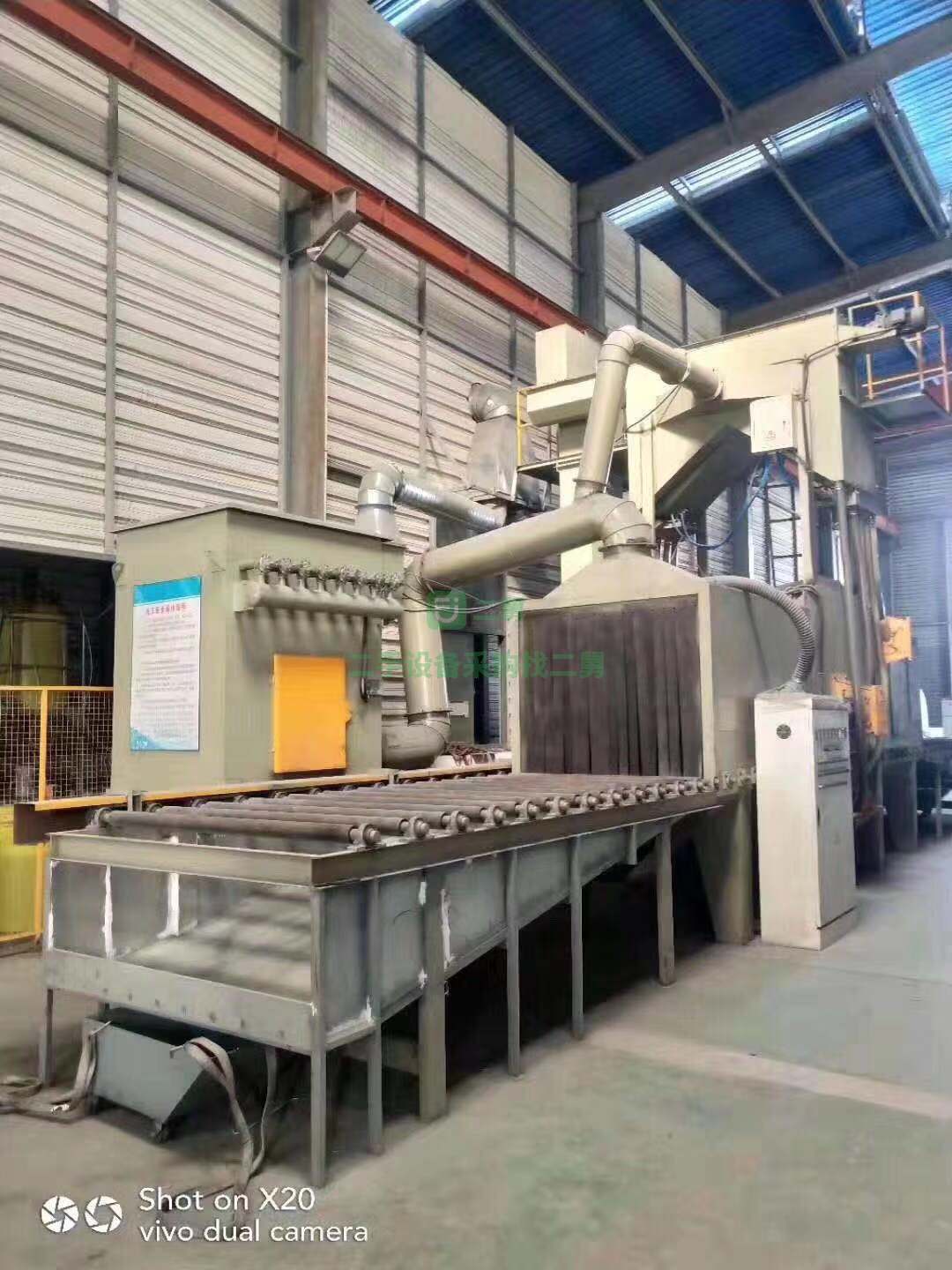 急售9成新通過式拋丸機1513江蘇省蘇州市
