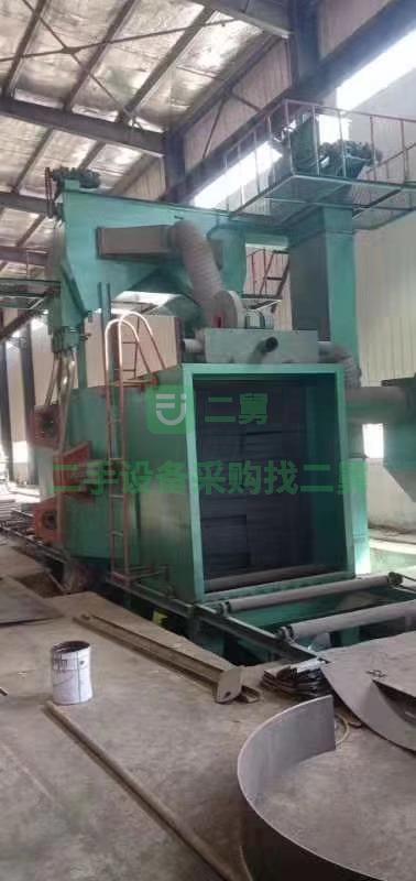 急售9成新鋼構(gòu)通過(guò)式拋丸機(jī)1820河北省滄州市