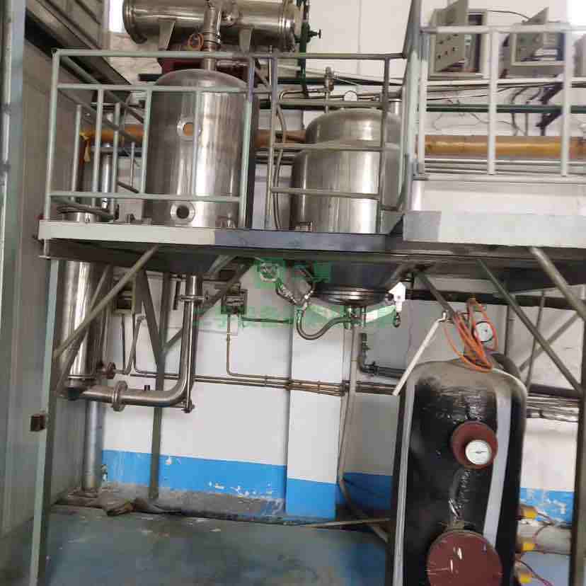 急售9成新二手蒸發(fā)器德國(guó)進(jìn)口雙效2噸山東省-濟(jì)寧市
