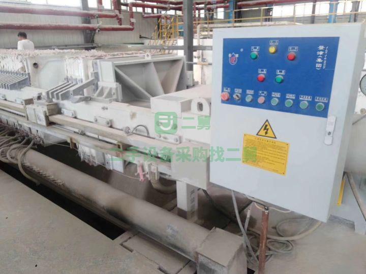 急售8成新京津壓濾機120平方自動壓濾機 隔膜壓濾機 出售