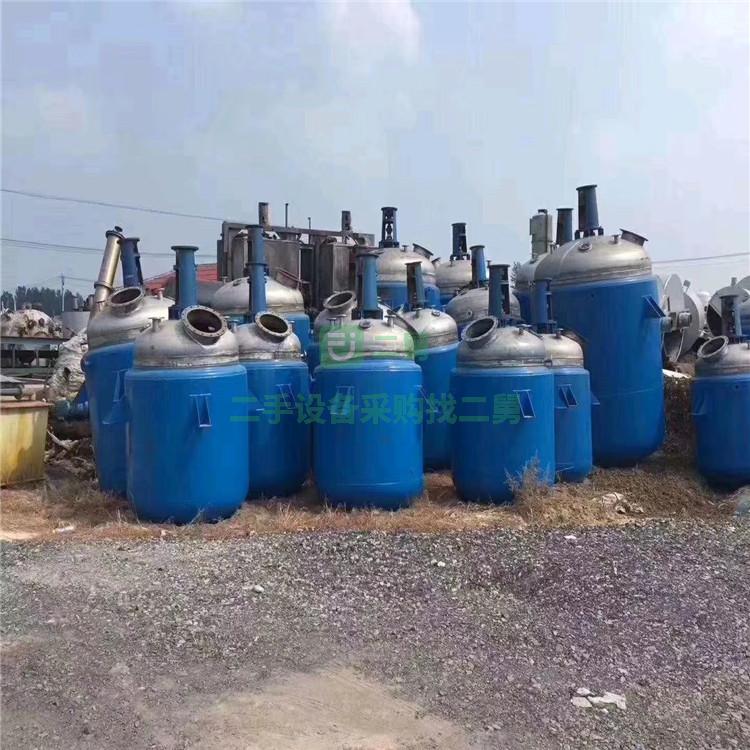 9成新不銹鋼反應釜1噸 3噸 5噸 10噸山東省濟寧市