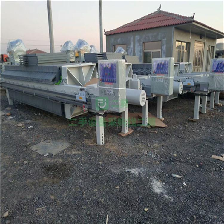 急售9成新壓濾機20平方-600平方隔膜壓濾機 箱式壓濾機污泥板框壓濾機