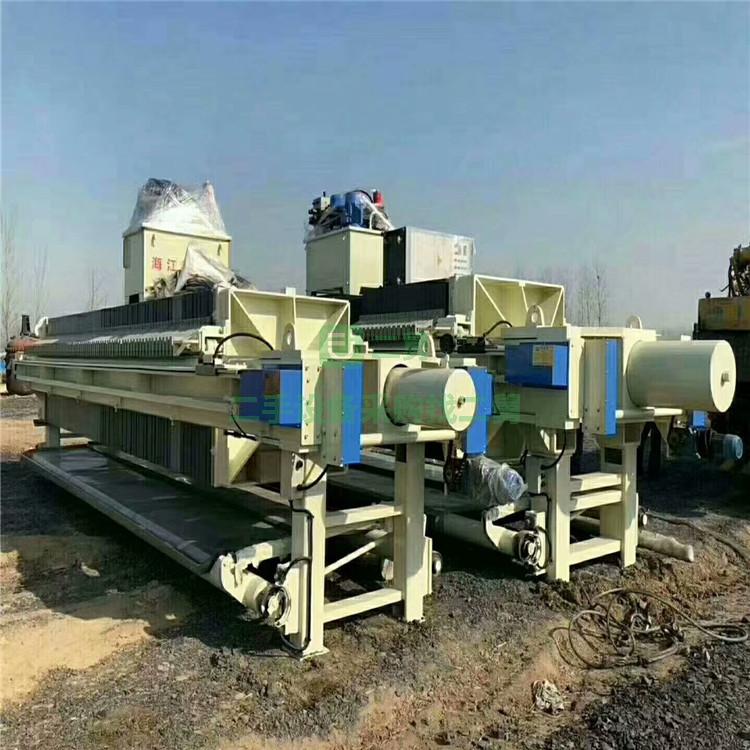 急售9成新壓濾機20平方-600平方隔膜壓濾機 箱式壓濾機污泥板框壓濾機