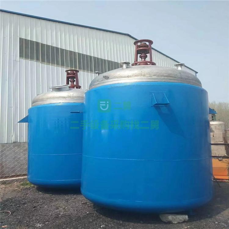 9成新不銹鋼反應釜1噸 3噸 5噸 10噸山東省濟寧市