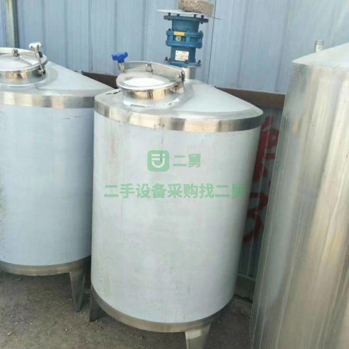 急售9成新不銹鋼攪拌罐液體攪拌罐1--100立方山東省濟寧市