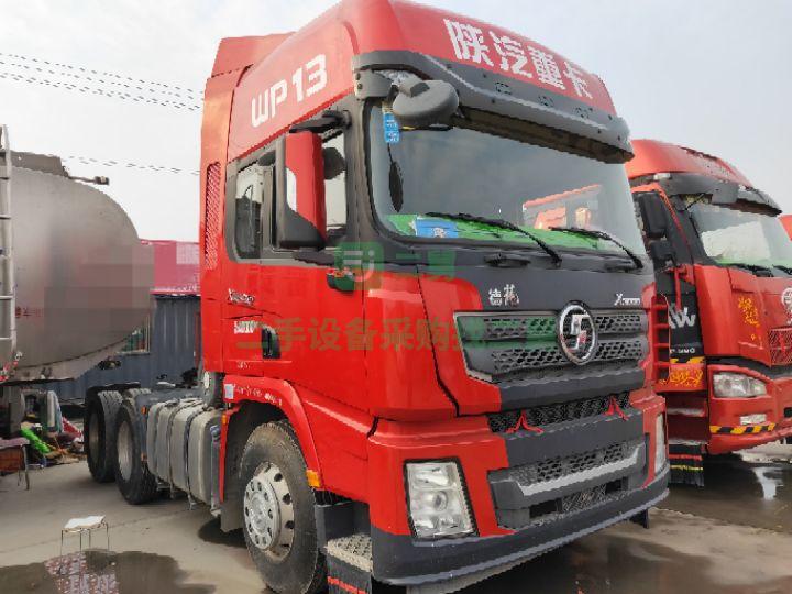 出售二手牽引車18年5月份德龍550馬力 二代 輕體
