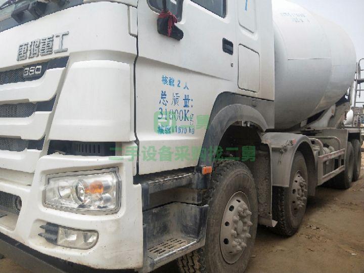 出售二手國五豪沃22方攪拌車380馬力
