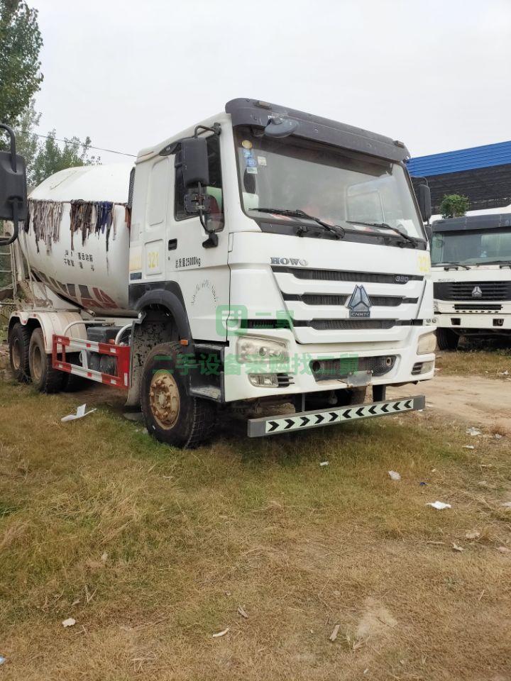 急售8成新出售二手攪拌車出售二手豪沃攪拌車大十二拉十四方山東
