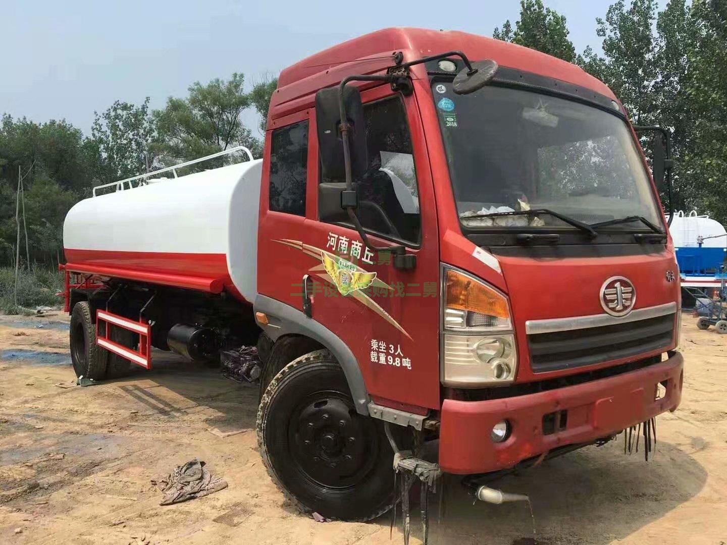 7成新吸糞車灑水車 吸糞車解放虎V灑水車山東省菏澤市