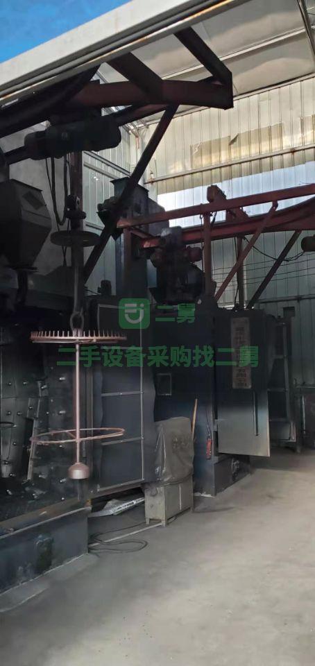 低價處理兩臺376雙吊鉤拋丸機，設備可以正常使用，歡迎上門看