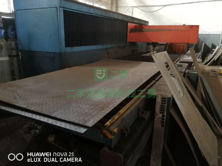 急售7成新二氧化碳光纖激光切割機普瑞碼SLCF-X15×60