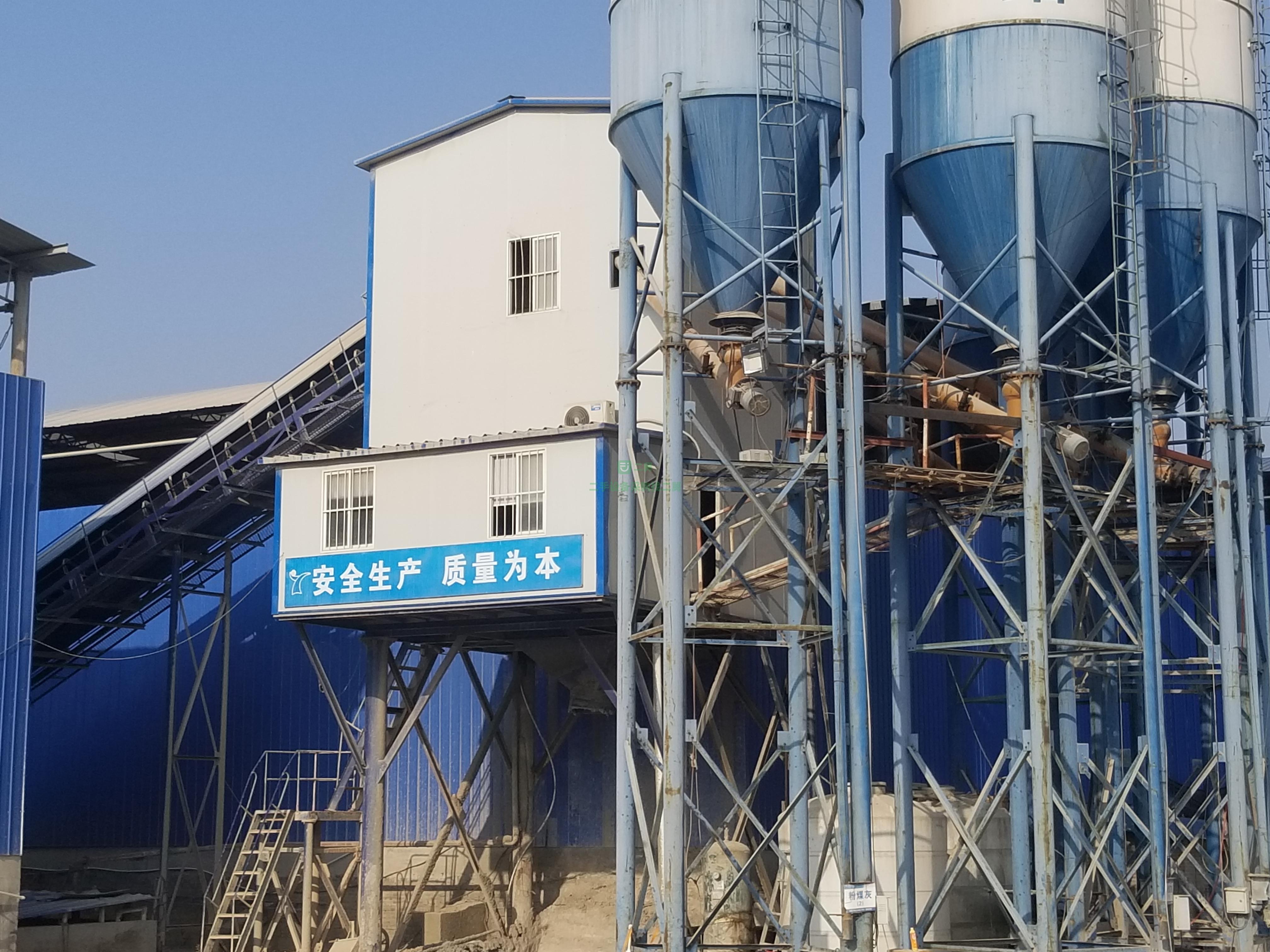 急售8成新混凝土攪拌站安徽省池州市