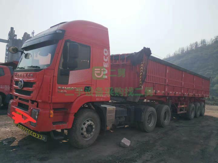 9成新紅巖杰獅牽引車紅巖杰獅390雙驅(qū)山西省陽泉市