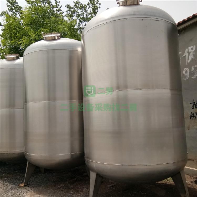 二手3000L不銹鋼儲(chǔ)存罐  200L不銹鋼緩沖罐