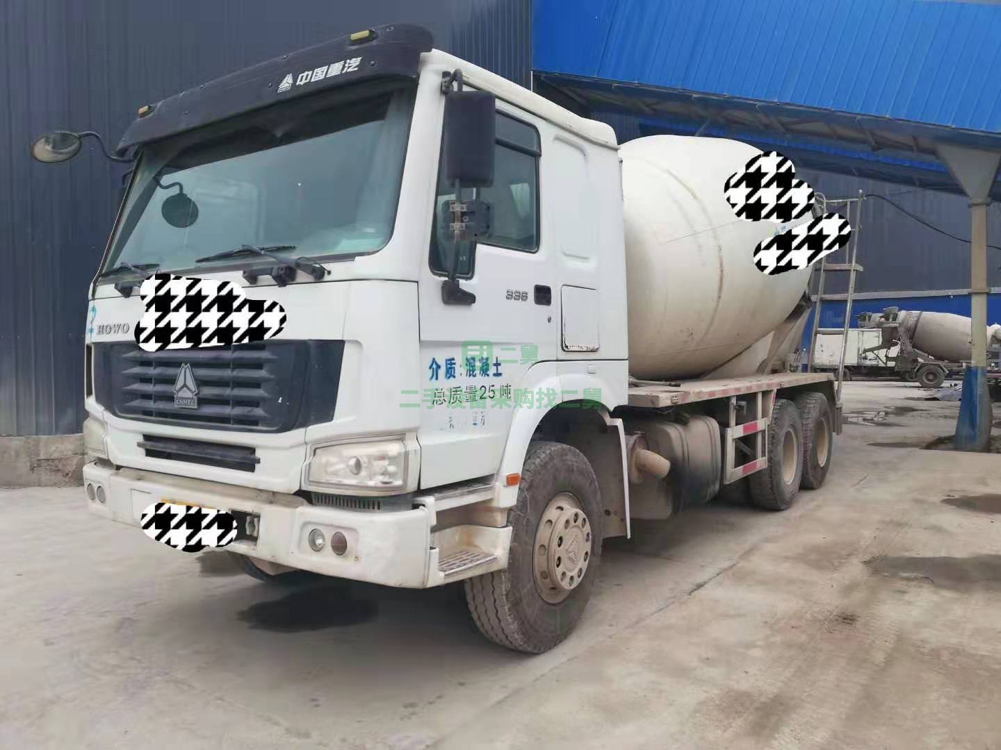 急售9成新攪拌車豪沃利達(dá)上裝大14方拉16方山東省濟(jì)寧市