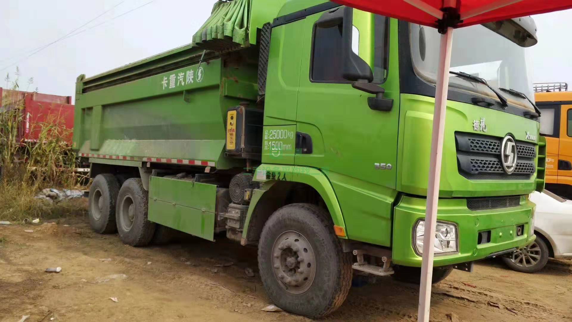 急售9成新自卸車德龍X3000后八輪350馬力山東省濟寧市