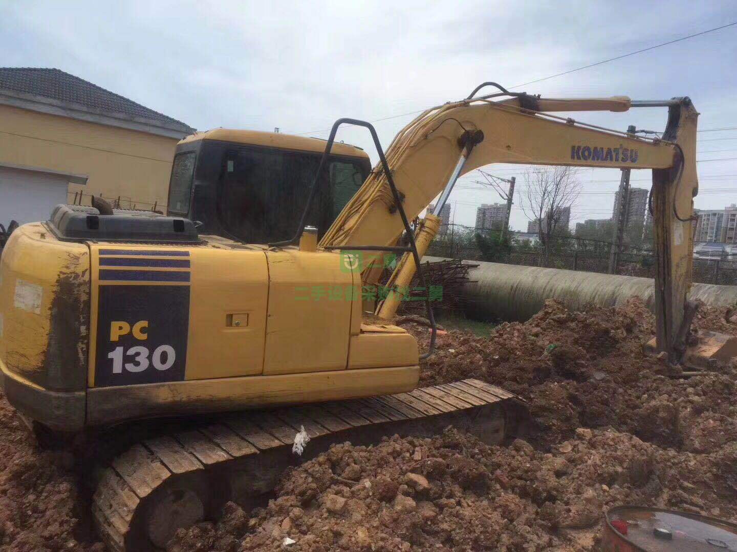 小松PC130-7工地純土方車，價格合適，車況一流，二手挖掘機