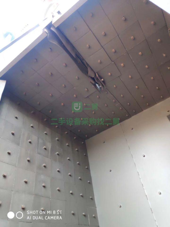 急售8成新雙鉤吊鉤拋丸機3730，寬兩米五
