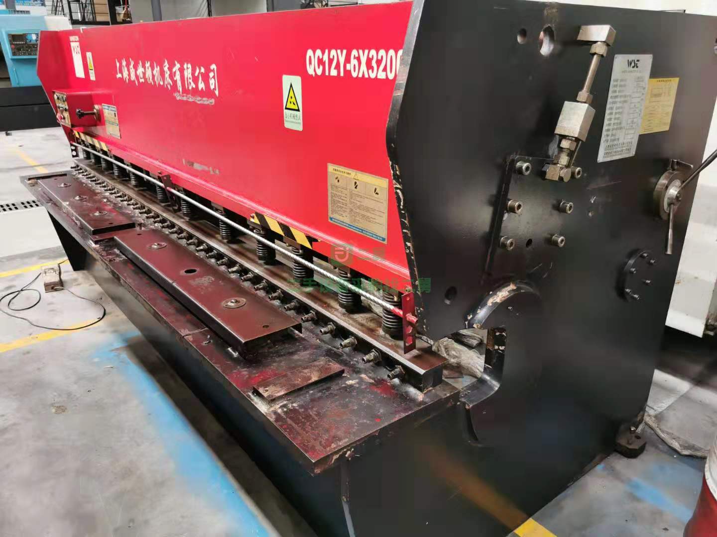 上海威世頓6*3200剪板機轉(zhuǎn)讓