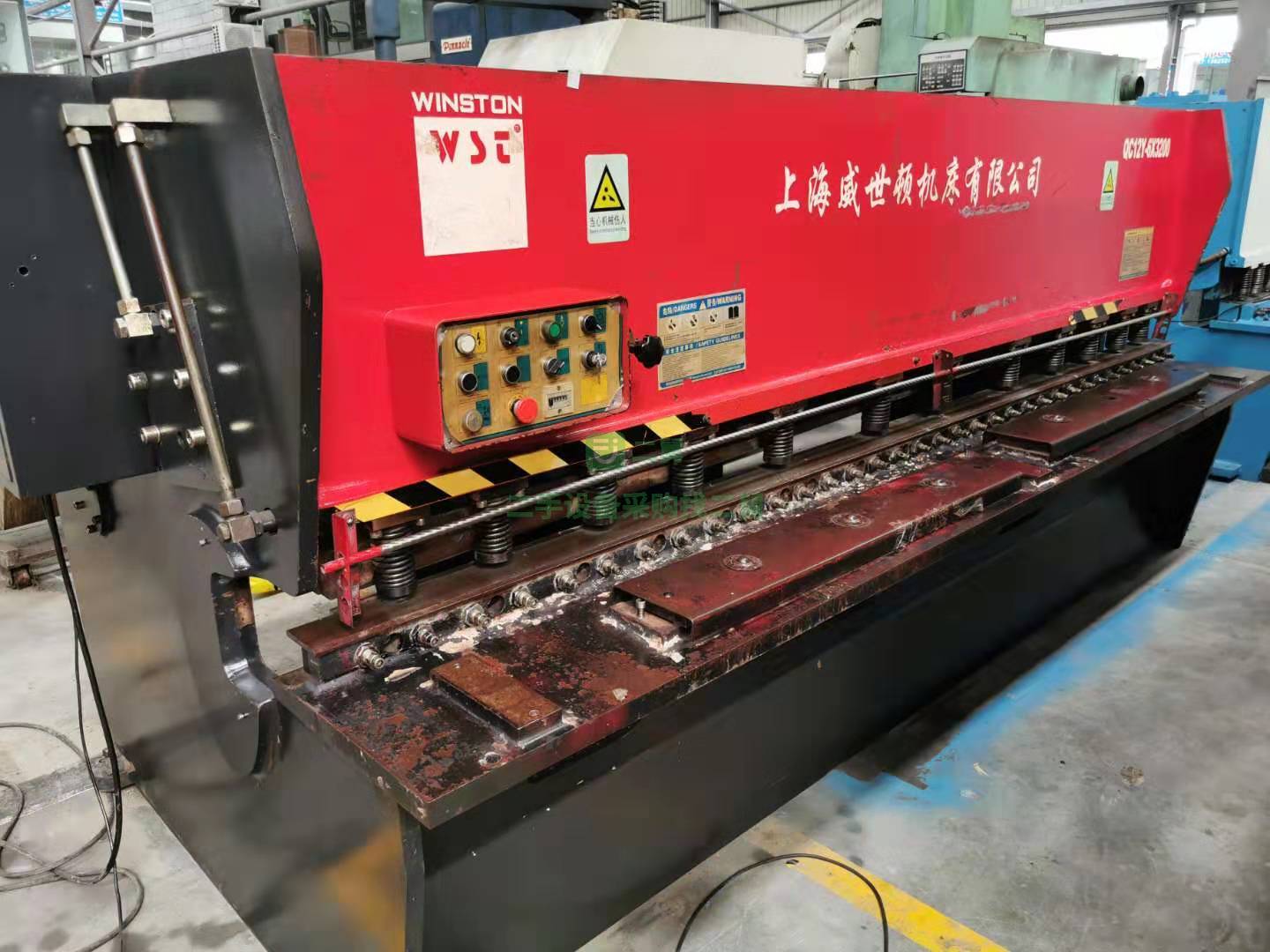上海威世頓6*3200剪板機轉(zhuǎn)讓