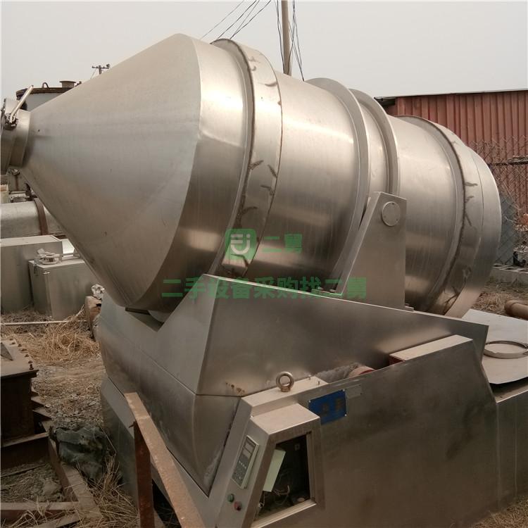 轉讓2立方不銹鋼螺帶混合機  1000L三維運動混合機