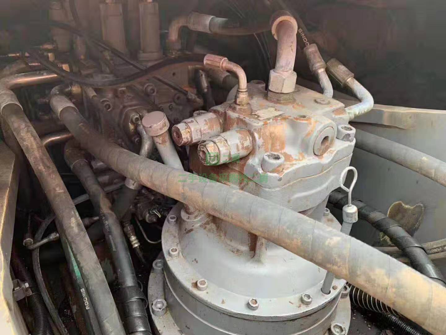 整車原版日立350-3G，車況完美，低價出售，二手挖掘機