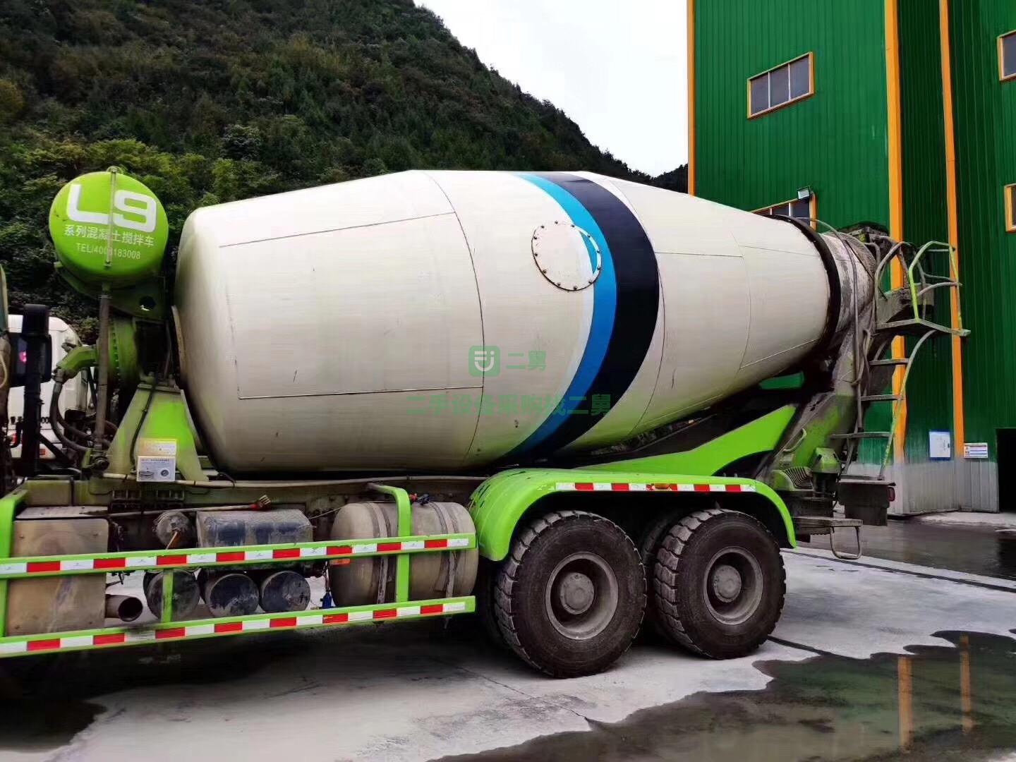 轉(zhuǎn)讓二手的福田歐曼375攪拌車