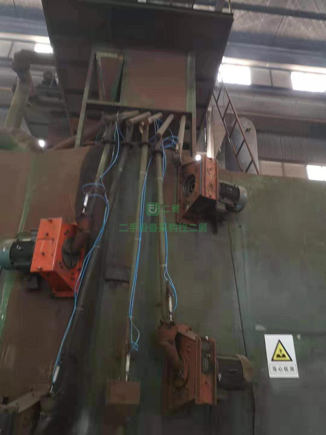 急售9成新通過式拋丸機3025江蘇省蘇州市