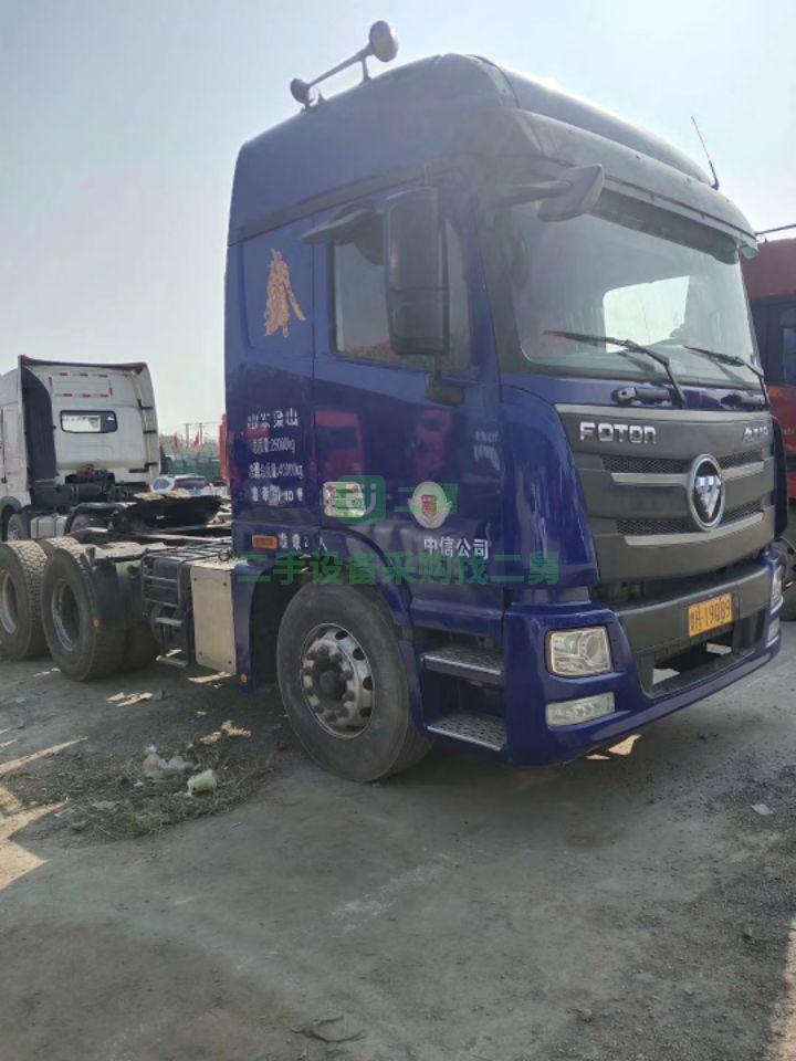 急售9成新歐曼輕體牽引車420馬力雙驅