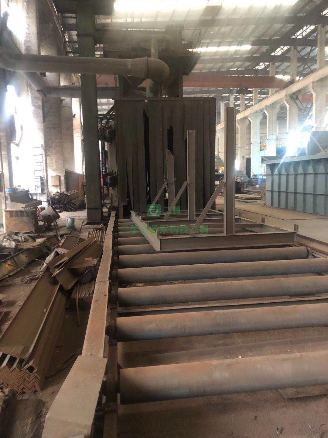 急售9成新通過式拋丸機3025江蘇省蘇州市