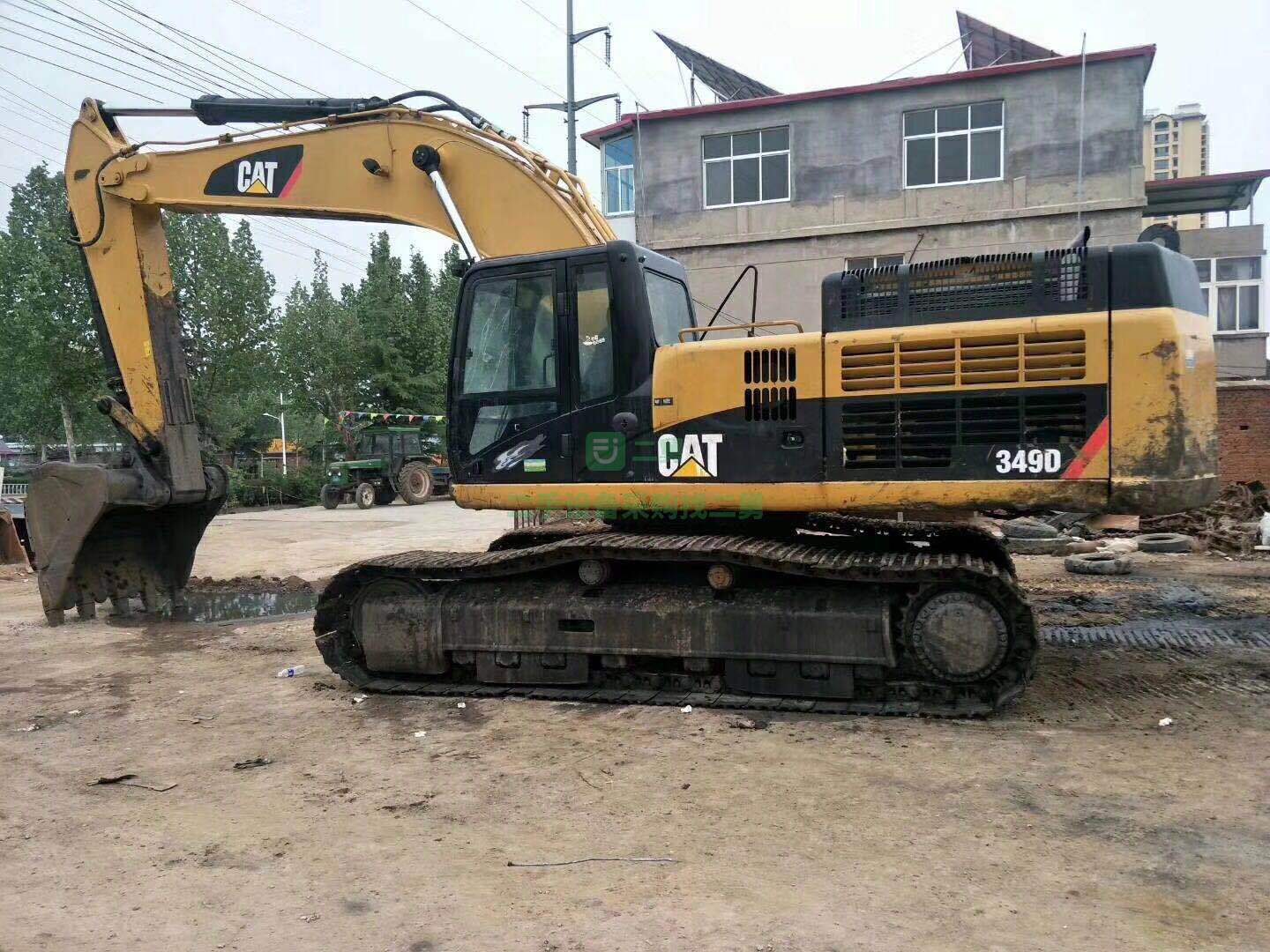 工程結束，低價出售卡特349D，車況一流，二手挖掘機