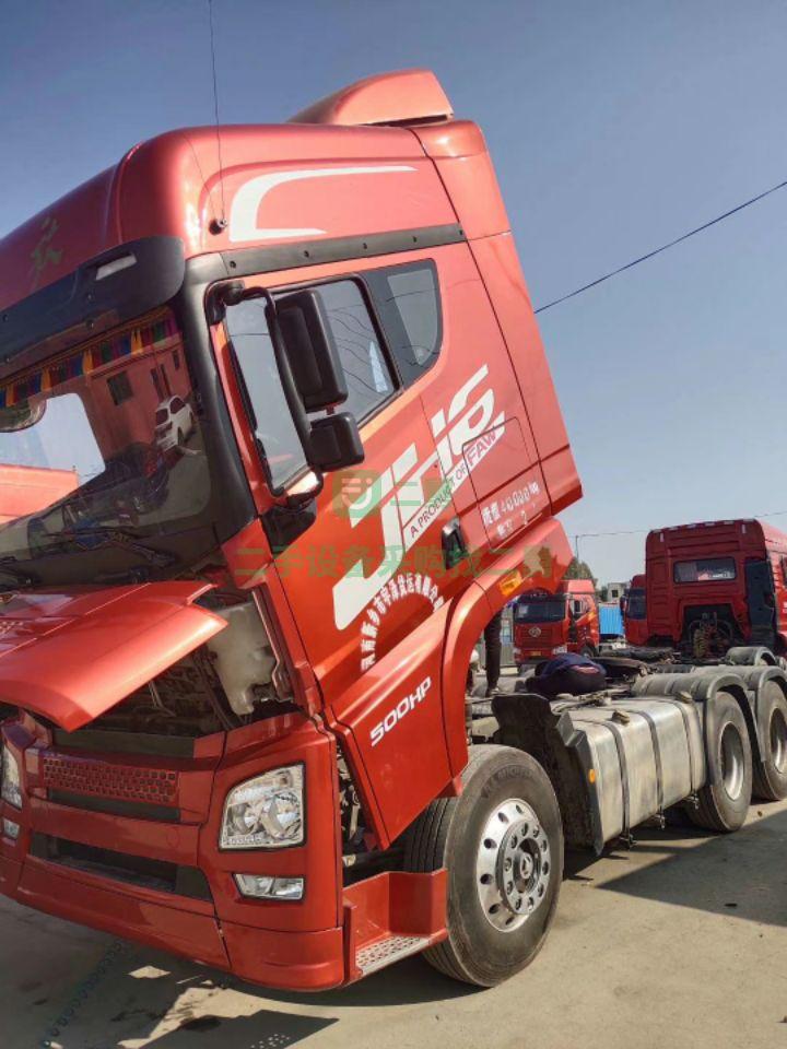 浙江急售9成新解放Jh6牽引車，雙驅500馬力極品車況