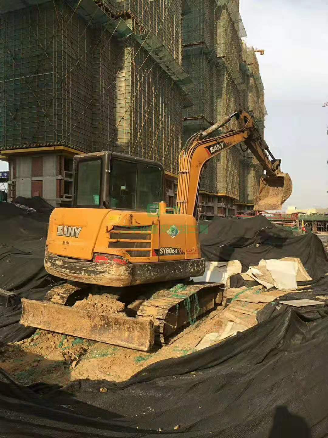 工程結束，低價轉讓三一60-9，二手挖掘機