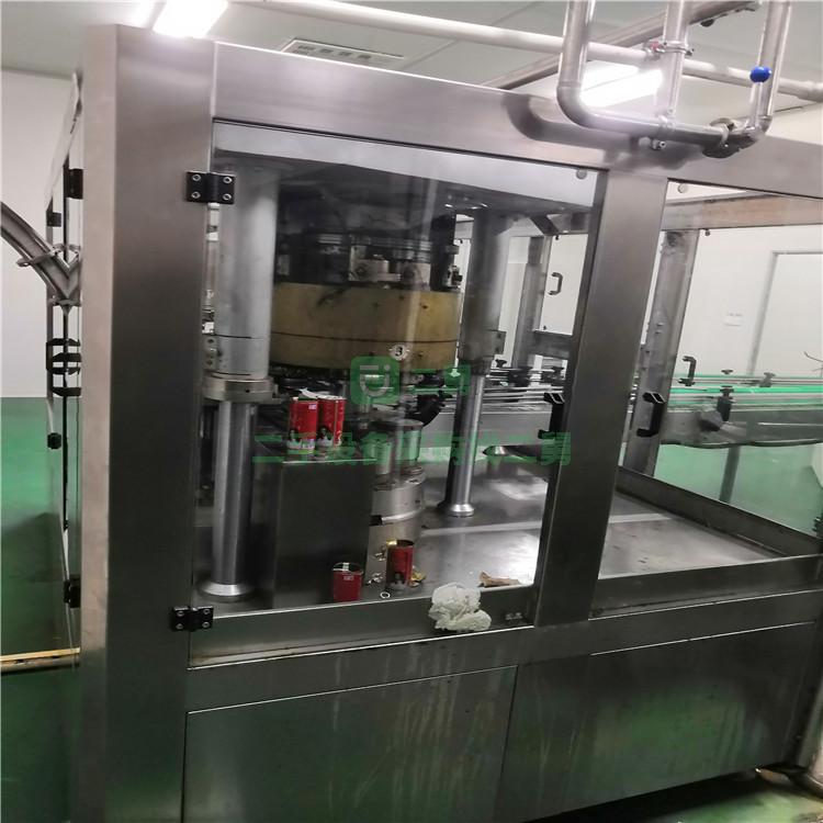 出售九成新二手沖灌封三合一機 全自動三合一灌裝機 果汁飲料灌裝機